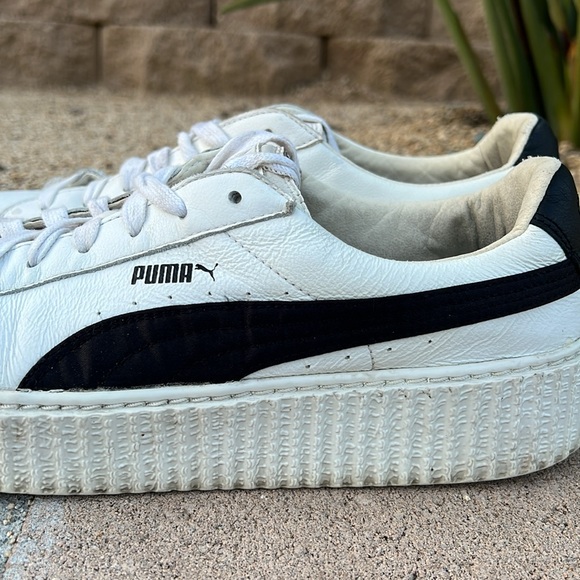 Puma Fenty x creeper white leather by Rihanna women’s size 12 - Picture 10 of 13